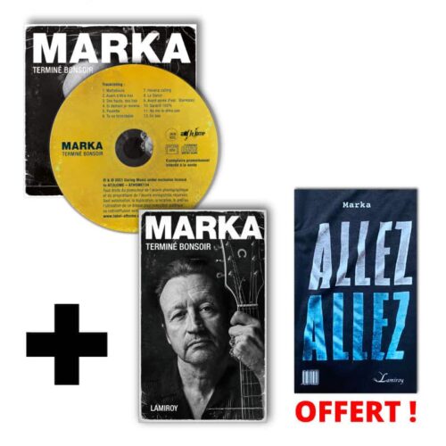 Marka - Terminé Bonsoir (CD + Livre) + Allez Allez offert
