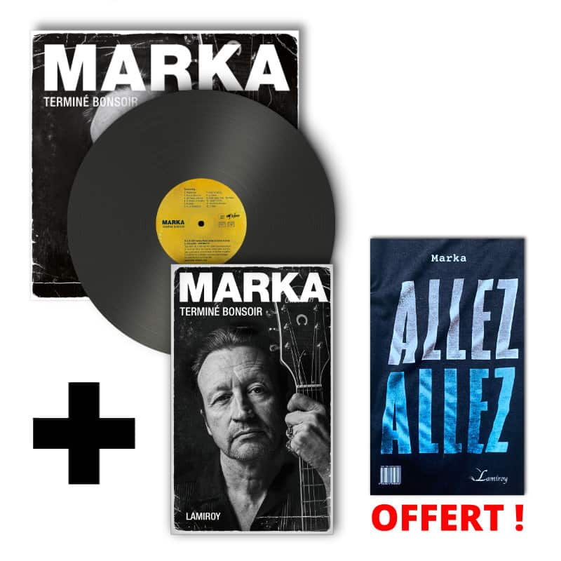 Marka - Terminé Bonsoir (Vinyle + Livre) + Allez Allez offert